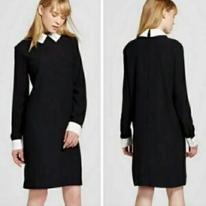 NWT Victoria Beckham for Target Long Sleeve Black Mod Bunny Dress, Size XS